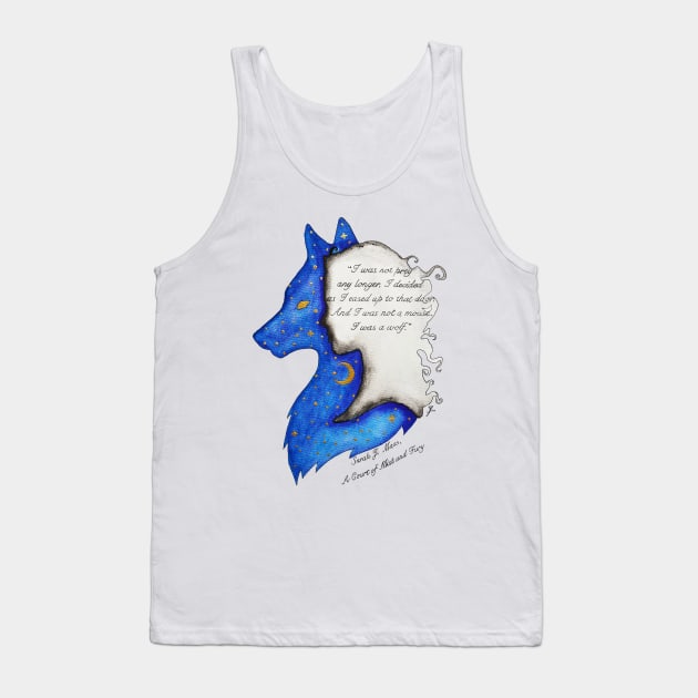 Wolf ACoMaF Quote Tank Top by TG_Art